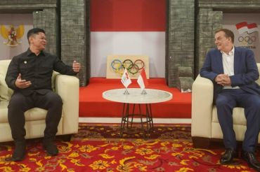 AIMS President Fox visit boosts Indonesia's role in global sports