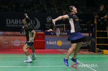 Jafar/Felisha melaju ke semifinal Daihatsu Indonesia Masters 2026
