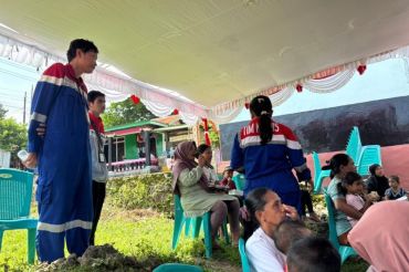 Pertamina mendorong kesadaran gizi masyarakat melalui edukasi stunting