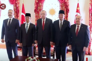 Temui Erdogan, Menlu soroti peningkatan kerja sama ekonomi