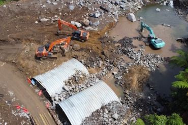 PU kebut pembangunan jembatan di Malalak, selesai sebelum Ramadhan