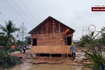 UGM siapkan 550 hunian sementara dari pemanfaatan kayu hanyut di Aceh