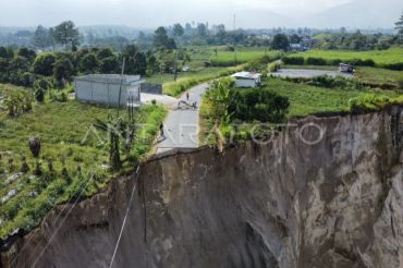 Longsoran tanah di Ketol Aceh Tengah meluas hingga 30.000 meter persegi