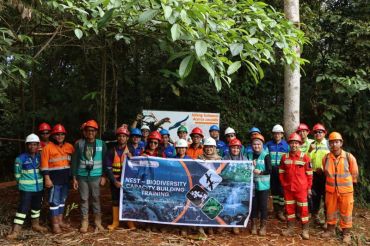 Hengjaya boosts biodiversity training at Sulawesi mining site