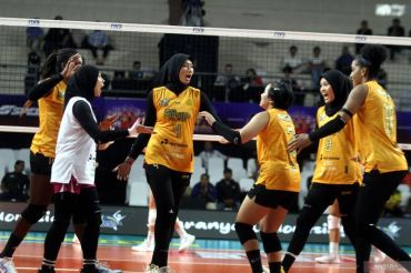 Jakarta Popsivo Polwan kalahkan Gresik Phonska Plus 3-1