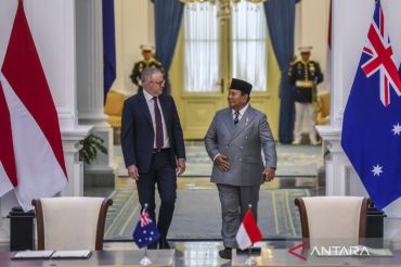 Prabowo extends Australia Day greetings to PM Albanese