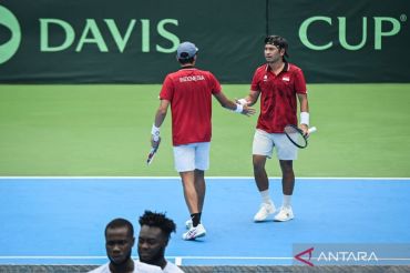 Tim tenis Indonesia lolos Grup II Dunia Piala Davis 2026 usai kalahkan Togo
