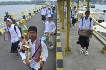 Santri mulai pulang kampung jelang Ramadhan