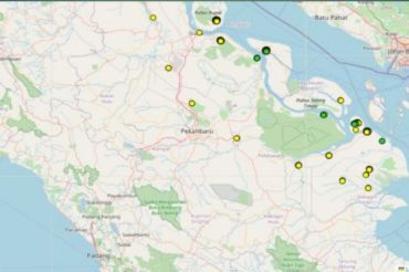 Karhutla menjadi, 251 titik panas di Provinsi Riau
