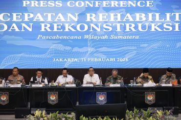 Percepatan rehabilitasi dan rekonstruksi pascabencana Sumatera