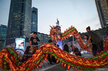 Festival Imlek semarakkan Bundaran HI di akhir pekan