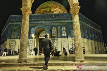 Wisata religi umat muslim di Komplek Al-Aqsa, Yerussalem