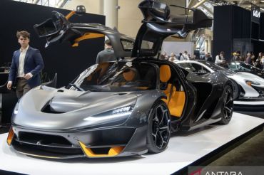 Deretan supercar dipamerkan  di Canadian  International Autoshow di Toronto