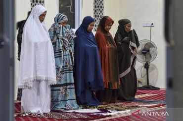 Penyintas bencana banjir Sumbar sambut Ramadhan di huntara