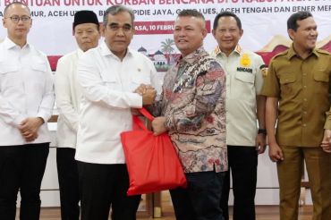 MPR serahkan 30 ribu paket Ramadhan kepada penyintas bencana Aceh