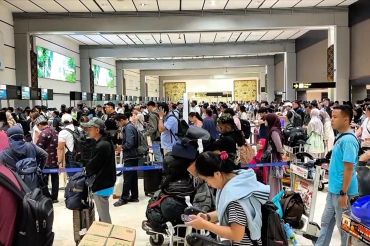 Berangkatkan 1162 penerbangan, Bandara Soetta capai puncak kepadatan