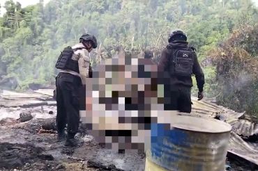 KKB serang pos keamanan di Nabire, Polisi temukan dua jenazah hangus