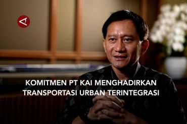 Komitmen PT KAI menghadirkan transportasi urban terintegrasi