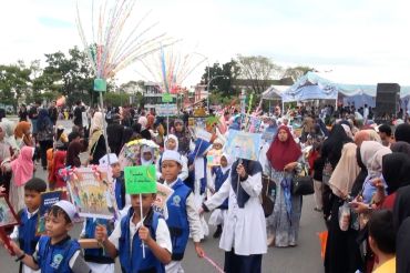 Pawai Tarhib semarakkan siar sambut Ramadan 1447 H di Palangka Raya
