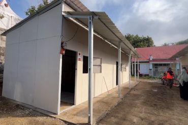 Huntara diresmikan, penyintas punya tempat tinggal jelang Ramadhan