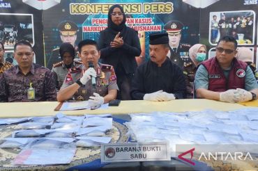 Polda Sumbar rilis pengungkapan kasus narkoba sepanjang Februari