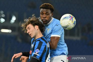 Lazio dan Atalanta bermain imbang 2-2 dalam semifinal Coppa Italia