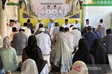 Peringatan Nuzulul Quran, PHBI bersama BKPRMI Barito Selatan gelar khatam Al Quran