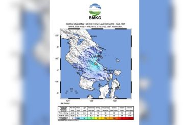 Aktivitas sesar Lawaopo sebabkan dua kali gempa di Konawe