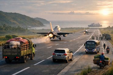 Tajuk ANTARA NTB - Bypass Lembar-Kayangan: Dari logistik ke pertahanan