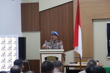 Polda Kaltara Berikan Arahan Kepada Personel Polres Nunukan
