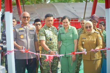 Kodam XXIII/Palaka Wira bangun jembatan perkuat akses pendidikan