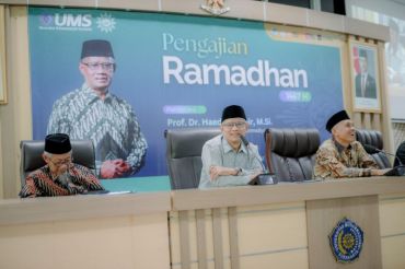 Haedar Nashir tekankan spirit Ibadurrahman dalam berorganisasi saat pengajian di UMS