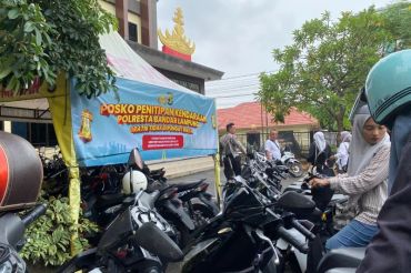 Polresta Bandarlampung buka layanan penitipan kendaraan selama libur Lebaran