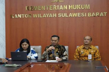 Kemenkum Sulbar petakan rancangan produk hukum di Polman