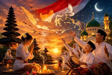Tajuk ANTARA NTB - Sunyi Nyepi, gema takbir, dan ujian toleransi