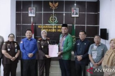 Aset Daerah 25 Hektare diselamatkan oleh Kejari Inhu dan diserahkan kembali ke Pemkab