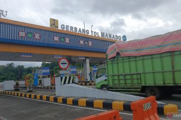 Jasa Marga: Puncak lalu lintas tol Manado-Bitung 17 dan 24 Maret