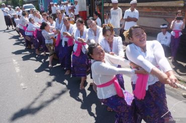 Tradisi Mbed-Mbedan usai Hari Raya Nyepi di Bali