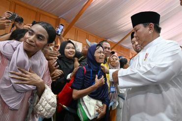 Gelar griya di Istana, warga haru dan bahagia bertemu Presiden