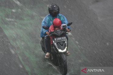 BMKG: Hujan guyur sebagian besar wilayah RI pada Senin