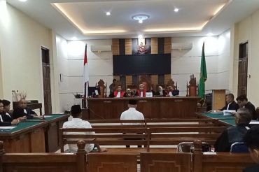 Mantan Bupati Pesawaran sampaikan eksepsi atas dakwaan jaksa