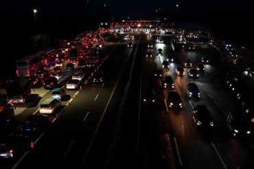 Tol Cikampek arah Palimanan padat karena rekayasa lalin menuju Jakarta