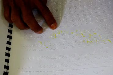 Al Quran braille temani tunanetra Temanggung bertadarus saat Ramadhan