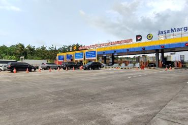 Arus mudik di GT Kalikangkung mulai meningkat, gardu exit ditambah