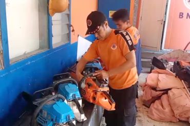 BPBD Agam siagakan alat berat dan personel selama Lebaran