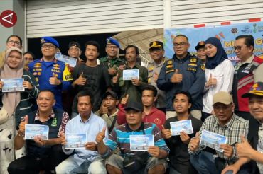 KPLP Tanjung Uban turunkan KN Sarotama angkut 150 pemudik ke Jambi