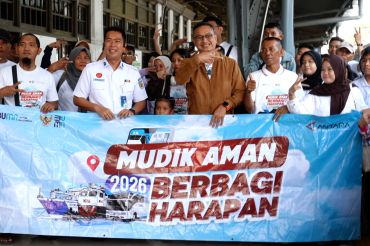 LKBN Antara berangkatkan 80 penumpang pada puncak arus mudik Lebaran