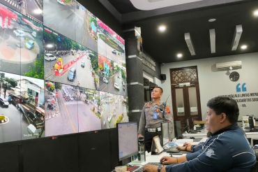 Pantau arus mudik, Polresta Solo lengkapi TMC dengan 232 CCTV
