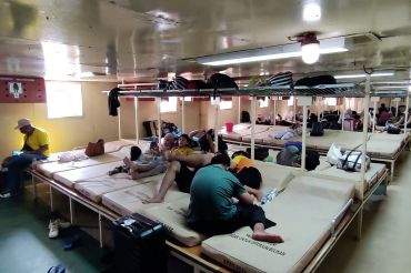 Pemudik jalur laut di Semarang manfaatkan diskon tiket kapal 30 persen