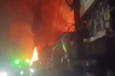 Ledakan hebat hanguskan gudang gas di Bekasi